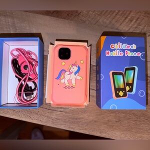 Children's Pink Unicorn Phone